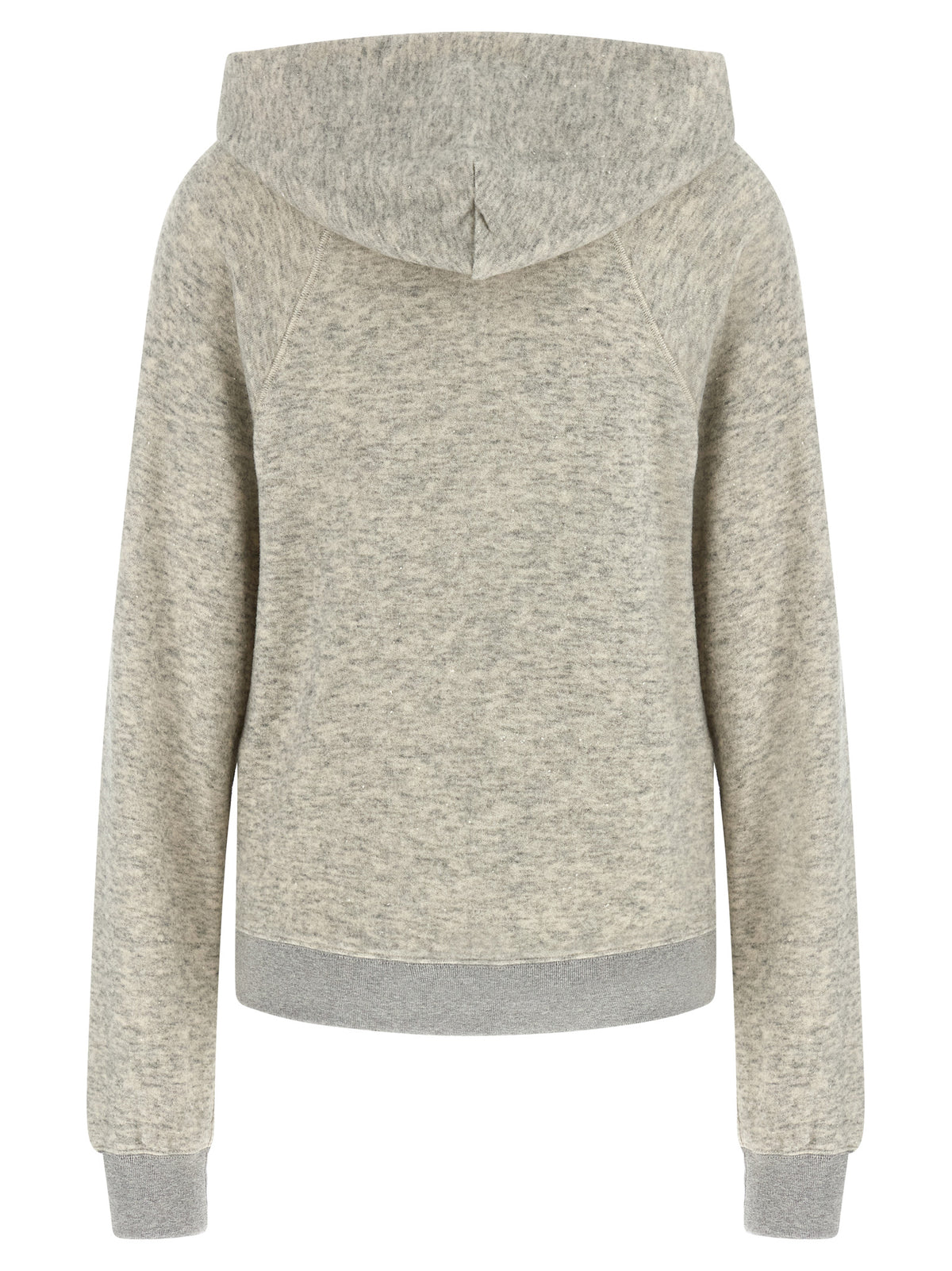 Gray Cotton Hoodie