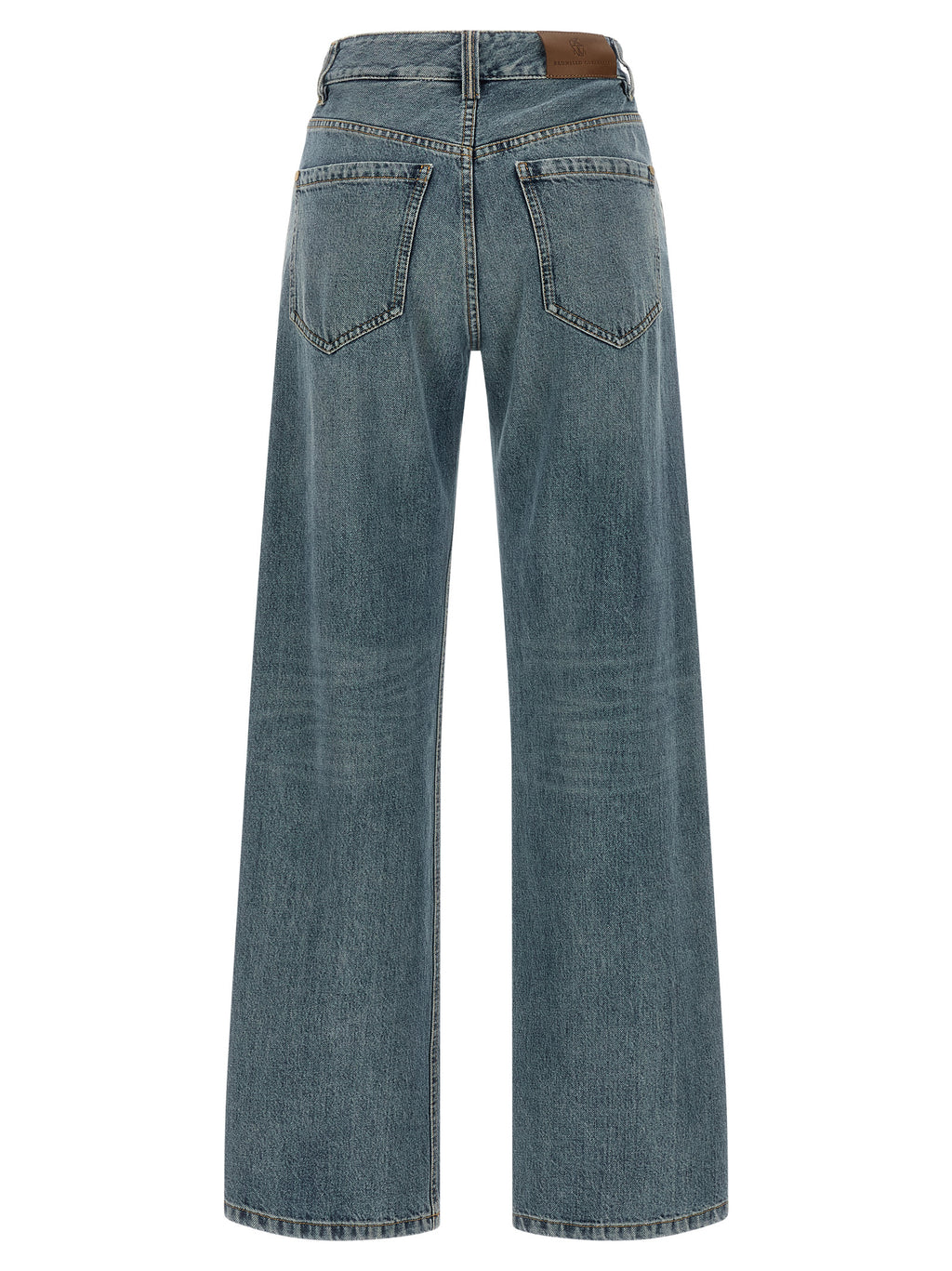 Blue Cotton Jeans Denim