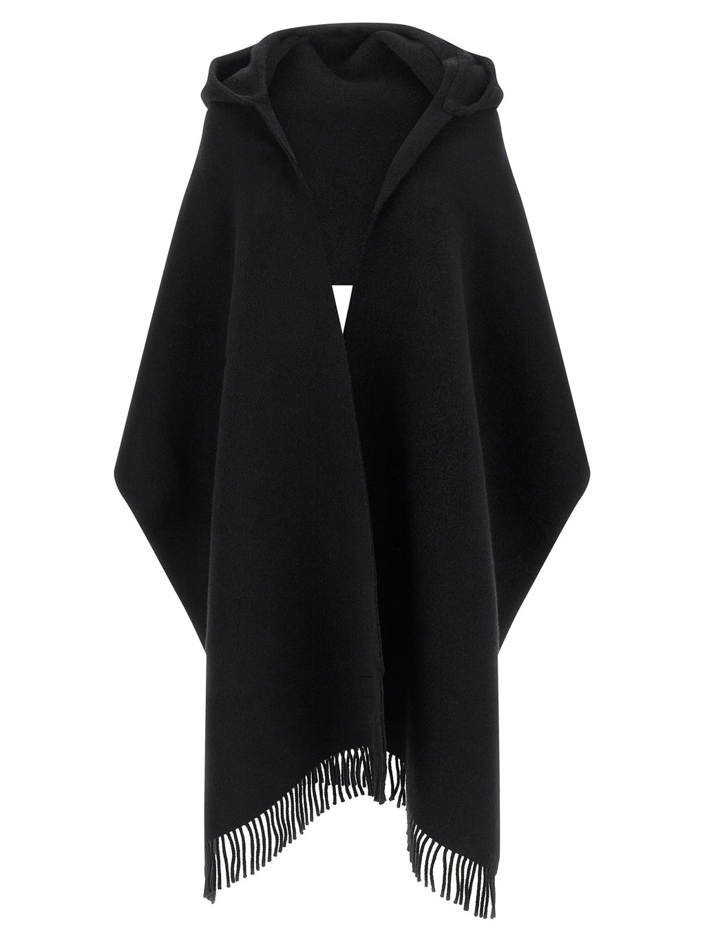 Black Wool Scarf