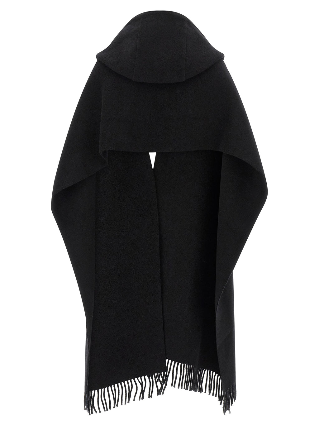 Black Wool Scarf