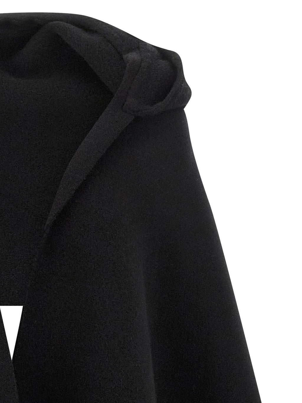 Black Wool Scarf