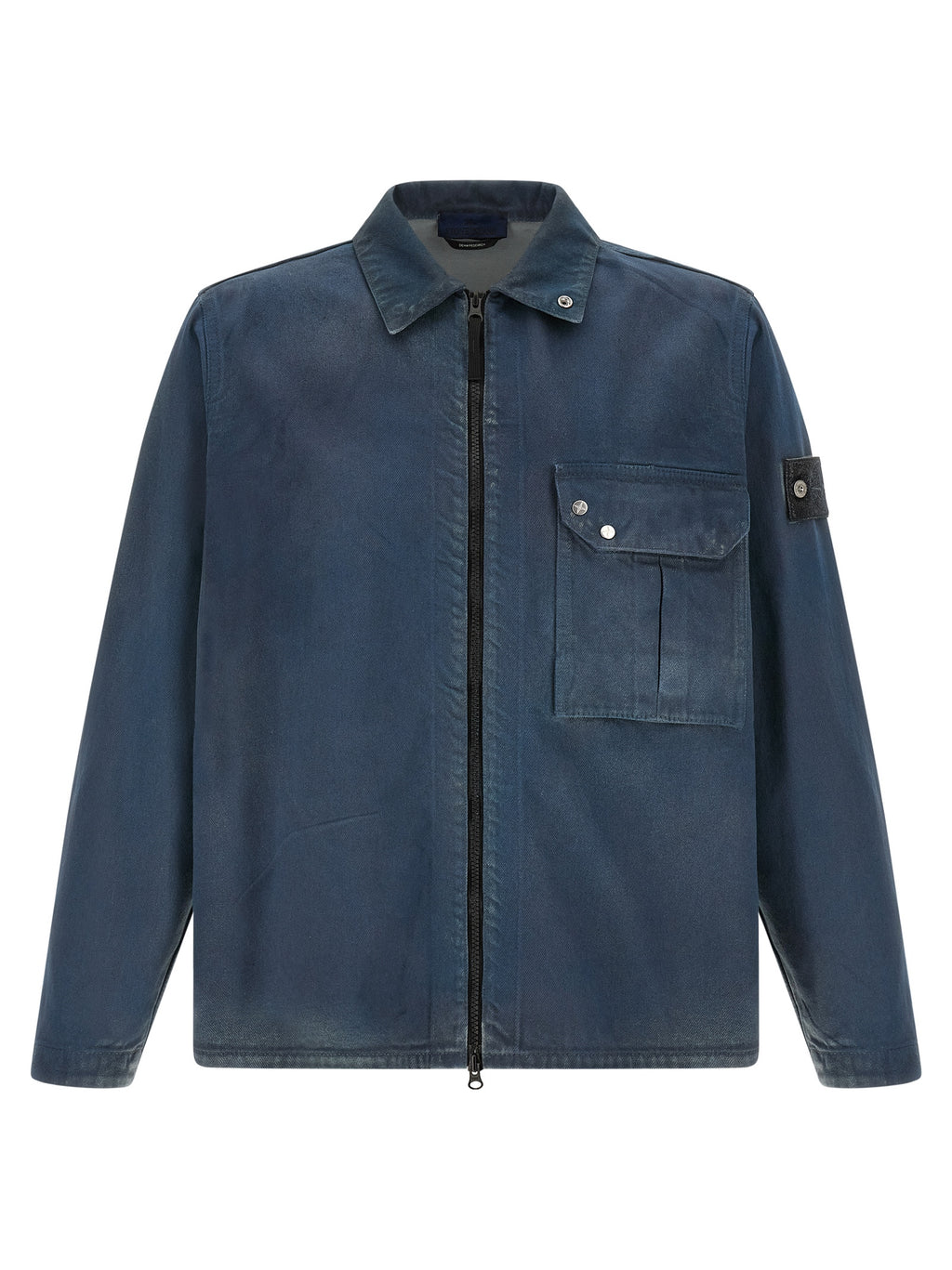 Blue Cotton Blouse