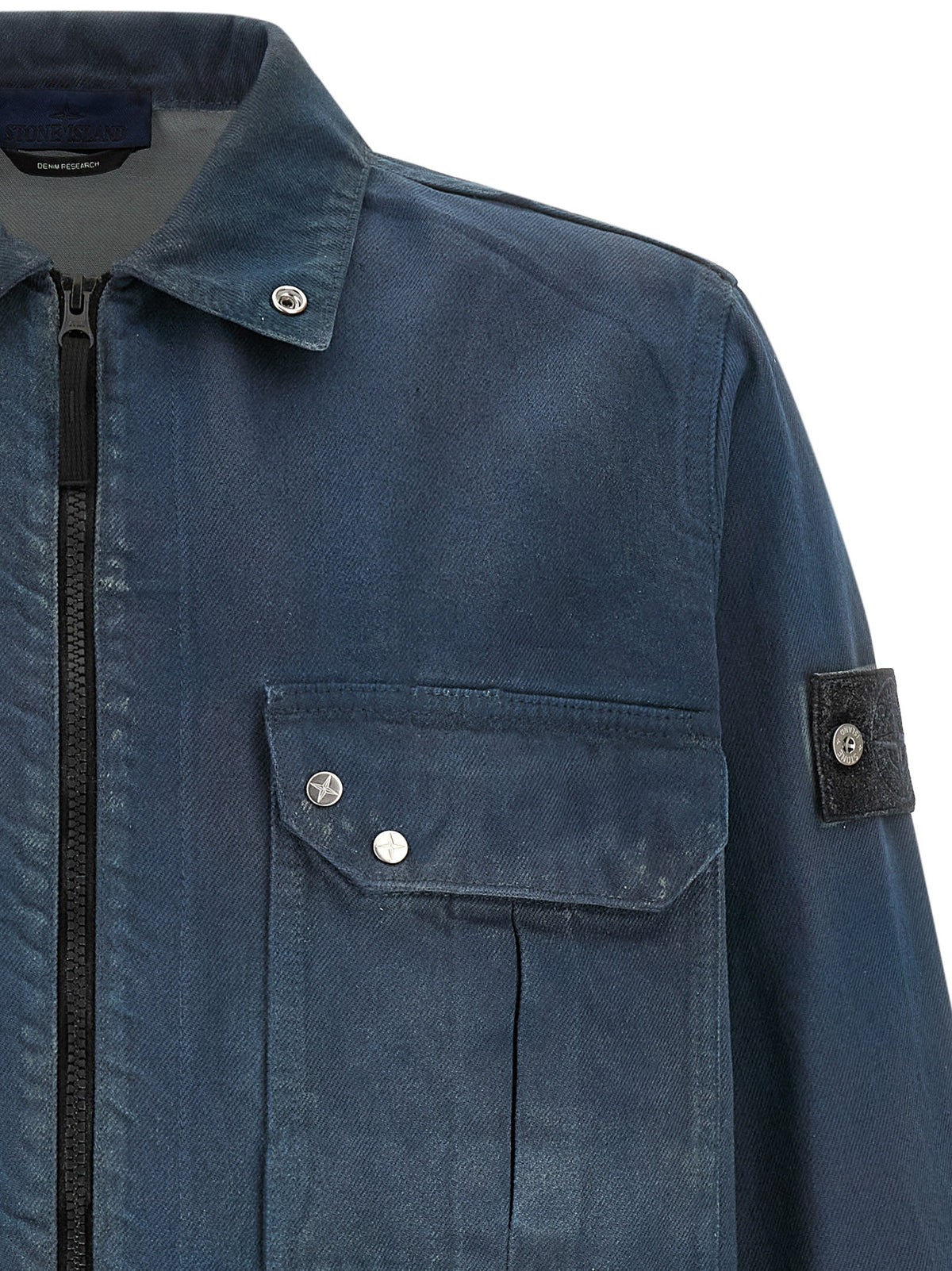 Blue Cotton Blouse