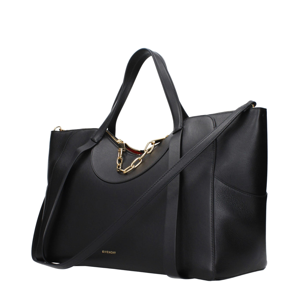 Black Leather Handbag