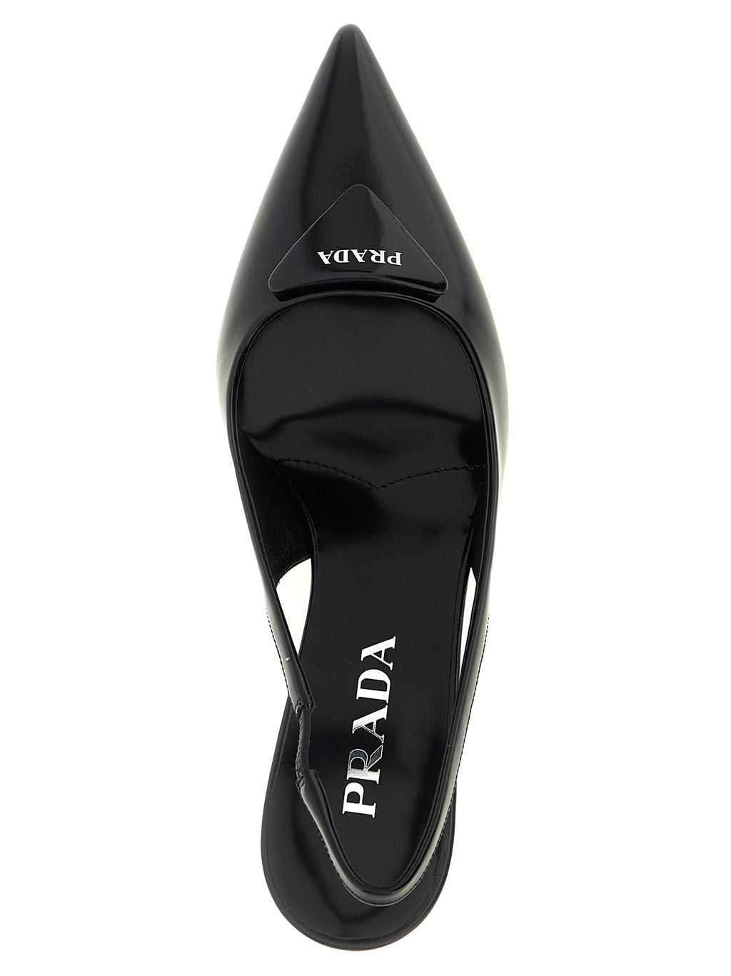 Black Calfskin High Heel Pumps