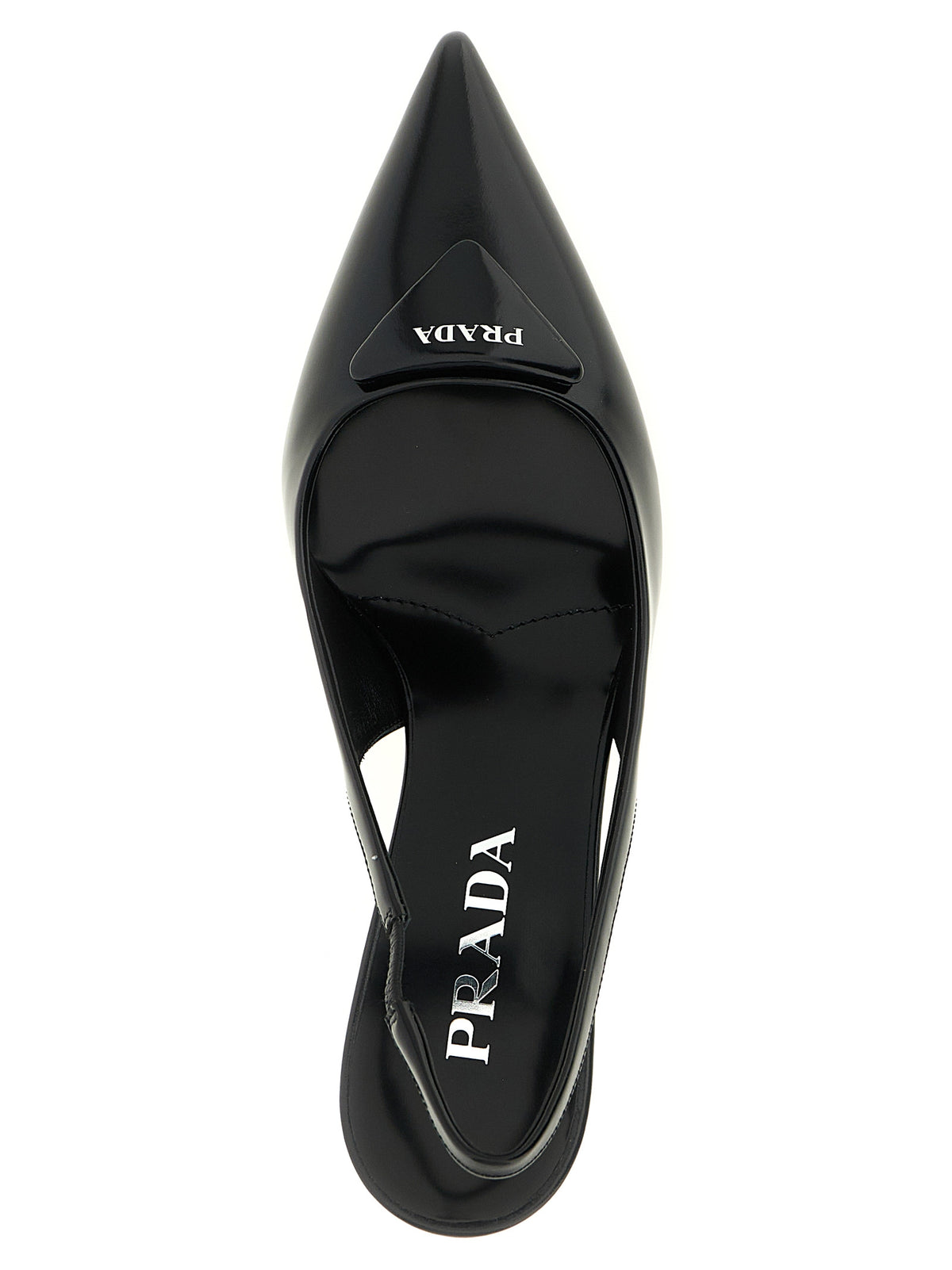 Black Calfskin High Heel Pumps
