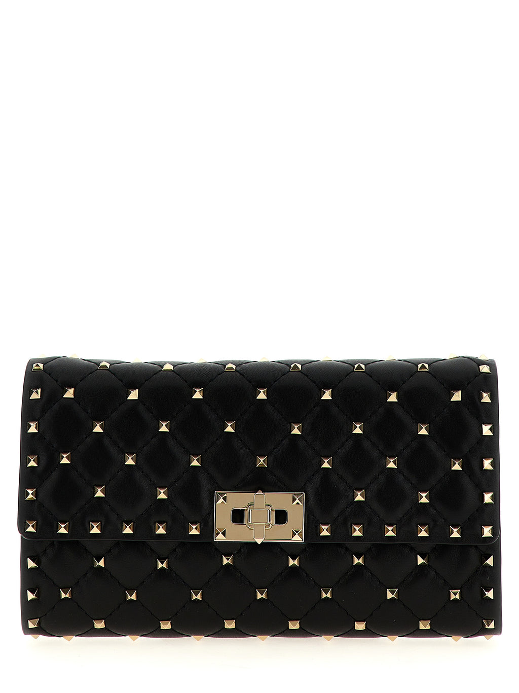 Black Lamb Leather Shoulder Bag