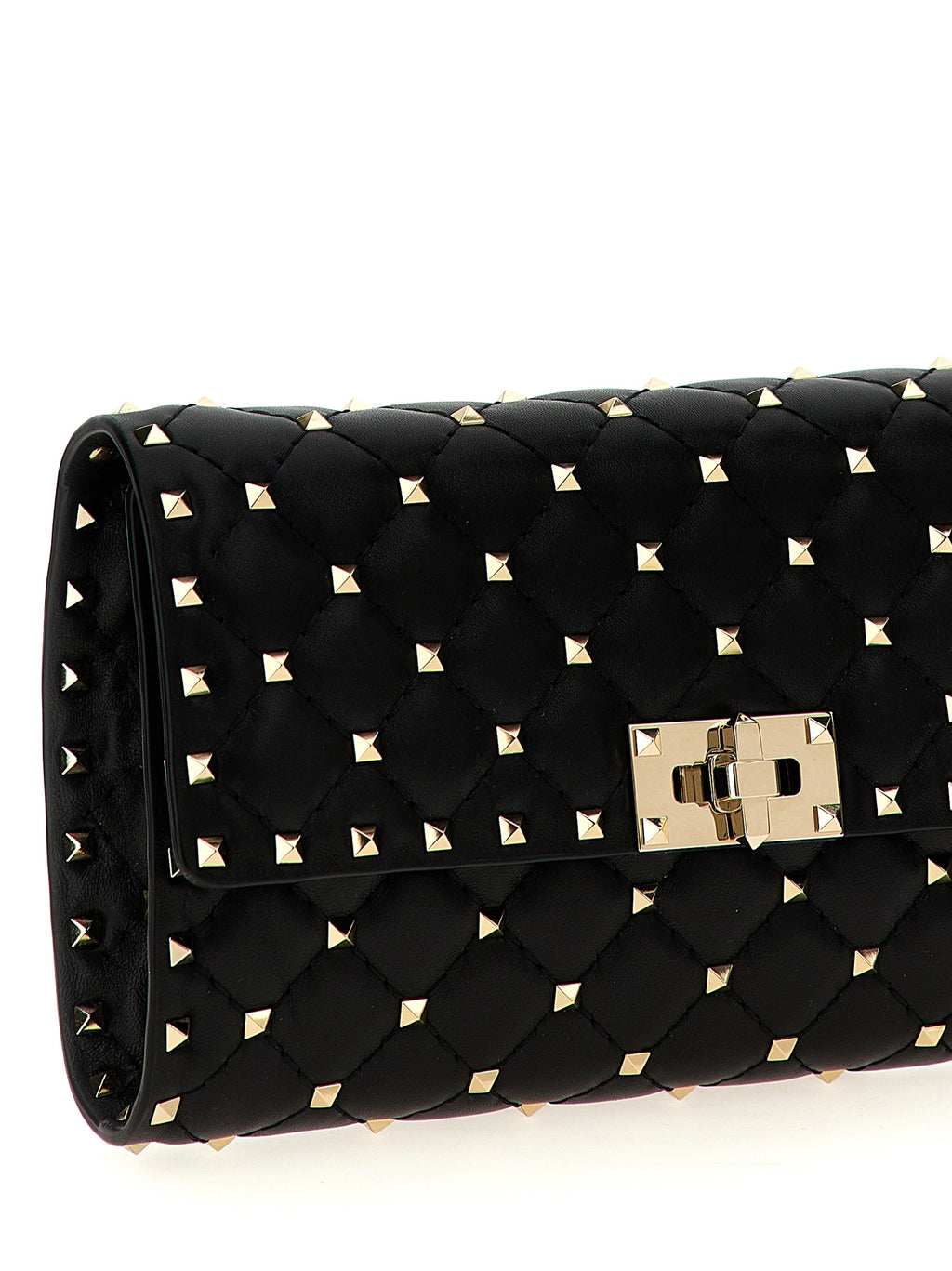 Black Lamb Leather Shoulder Bag