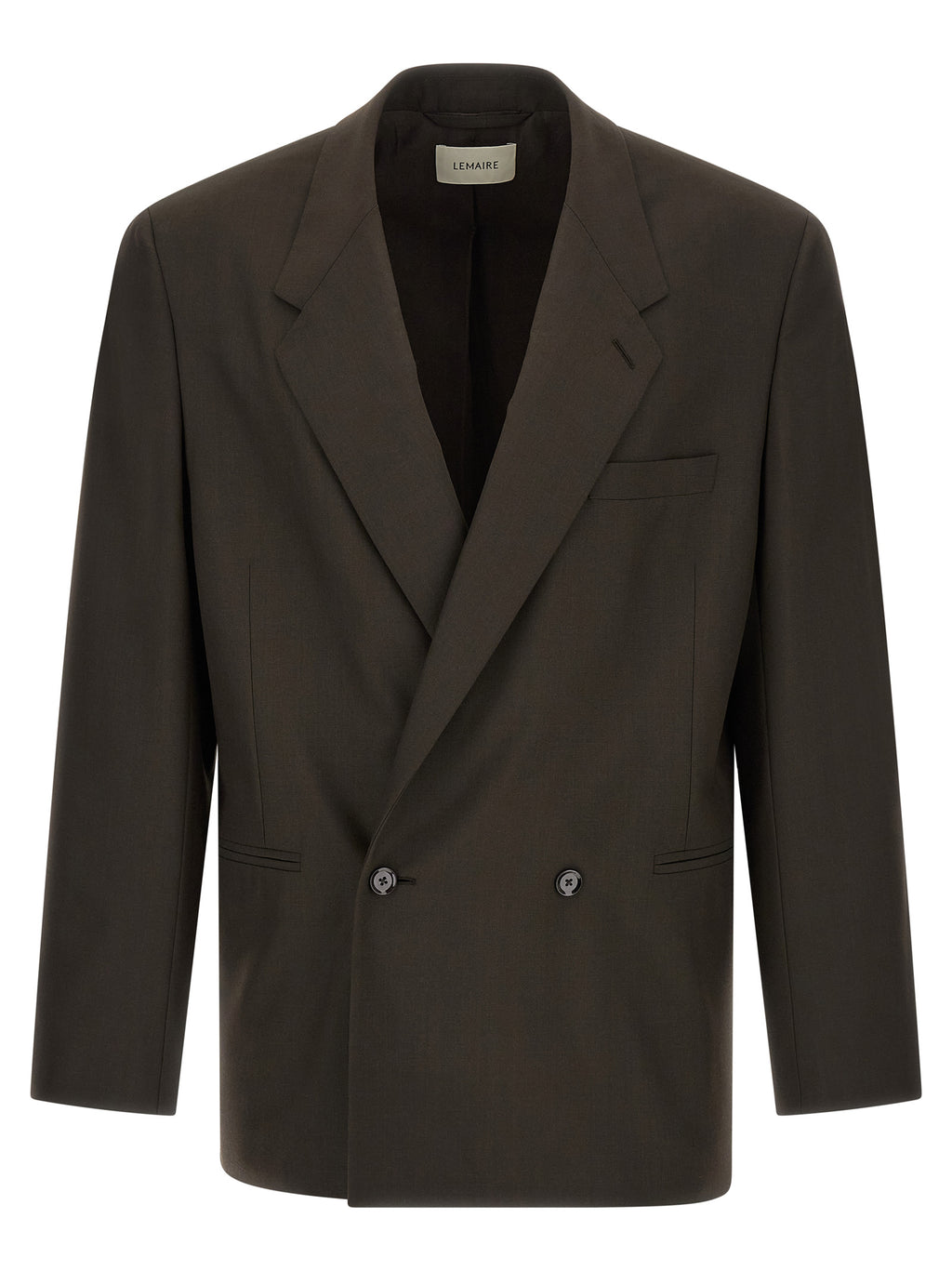 Brown Polyester Blazer