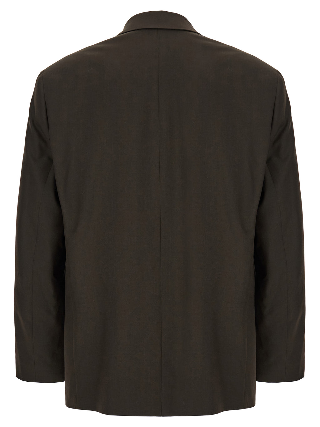 Brown Polyester Blazer