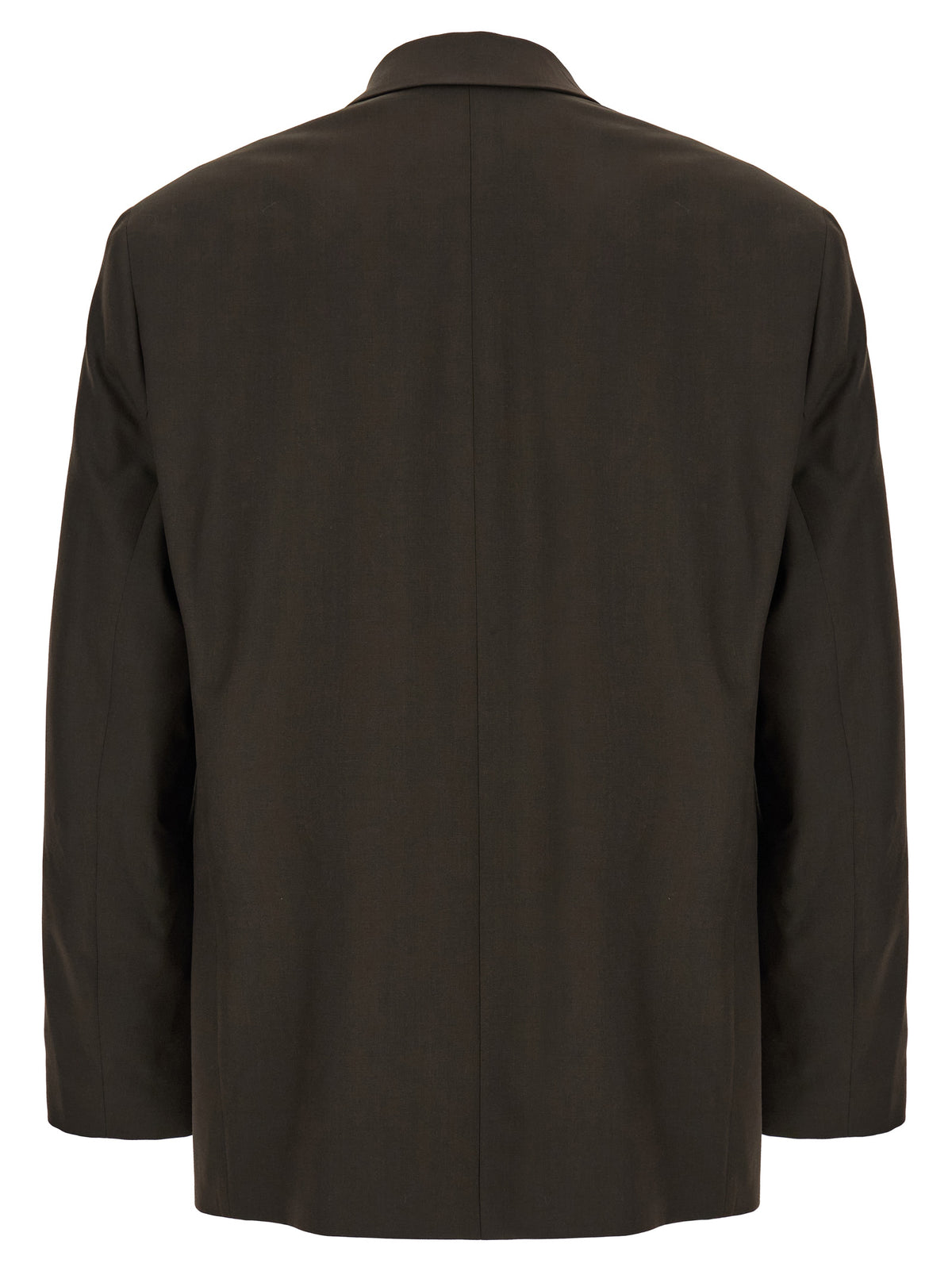 Brown Polyester Blazer