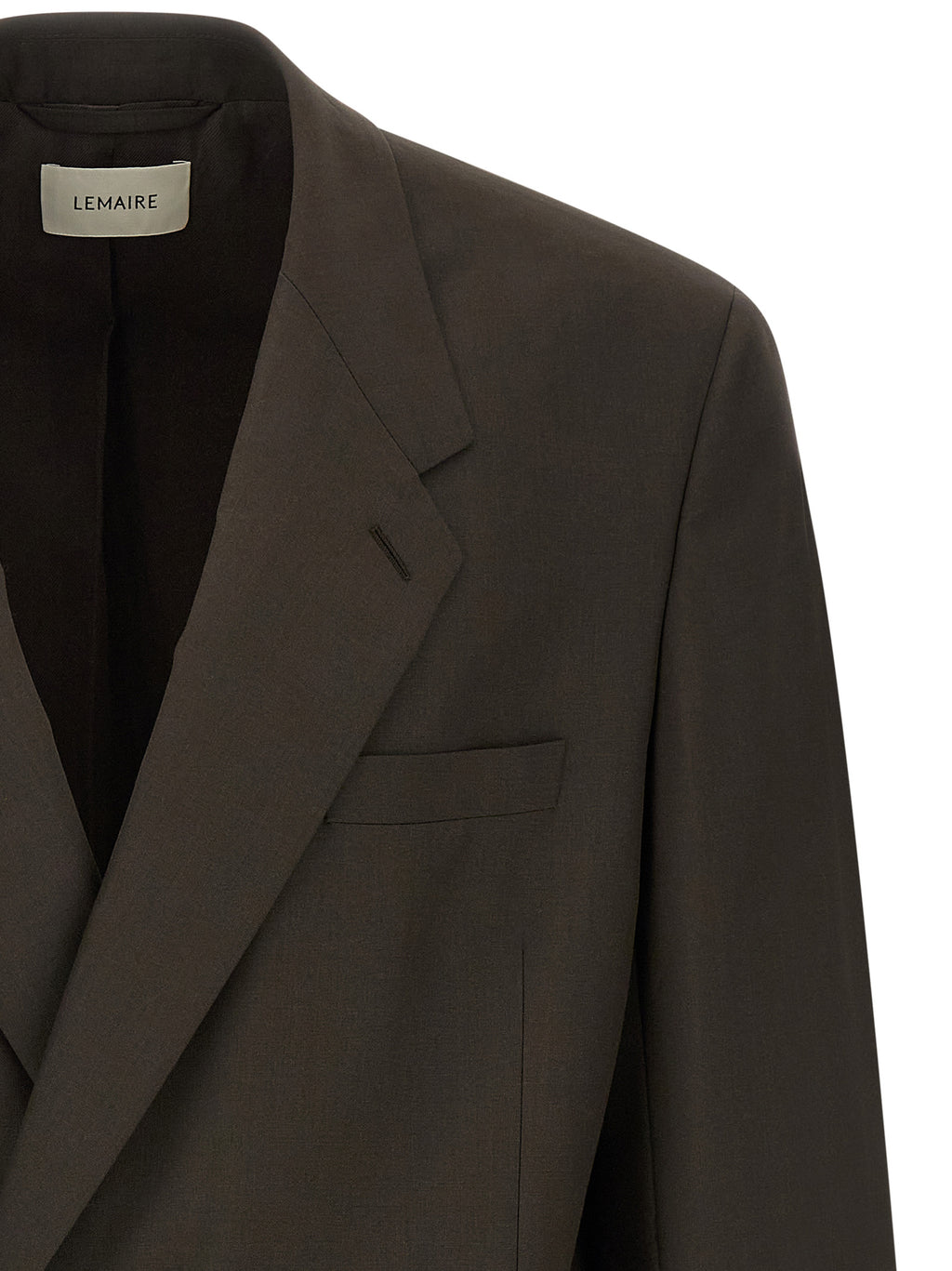 Brown Polyester Blazer