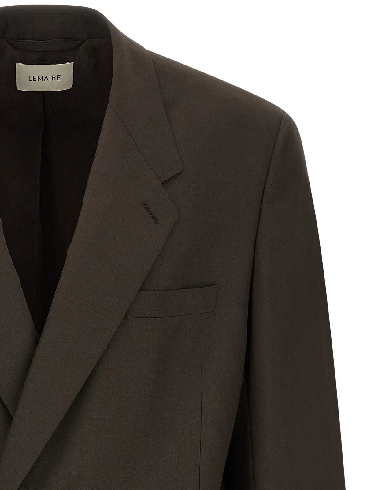 Brown Polyester Blazer