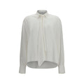 White Silk Dress Shirt