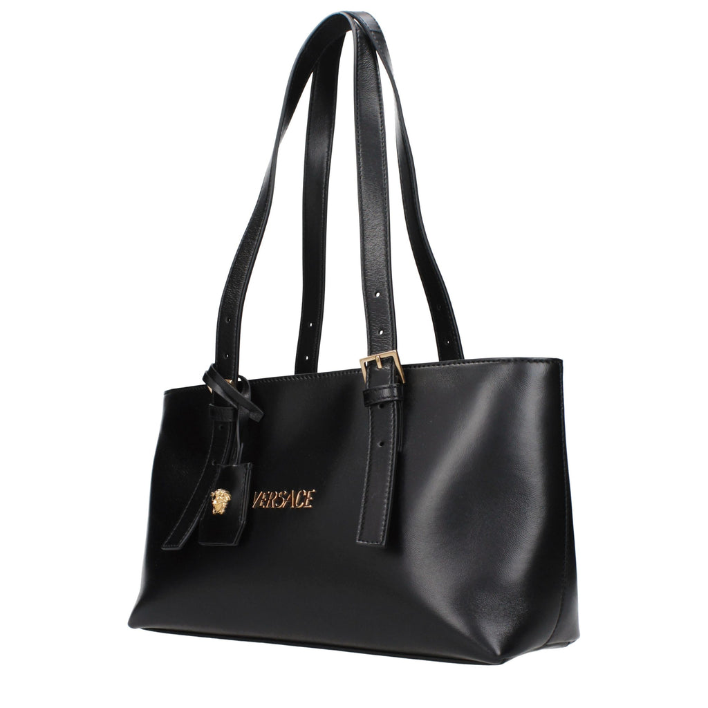 Black Leather Shoulder Bag