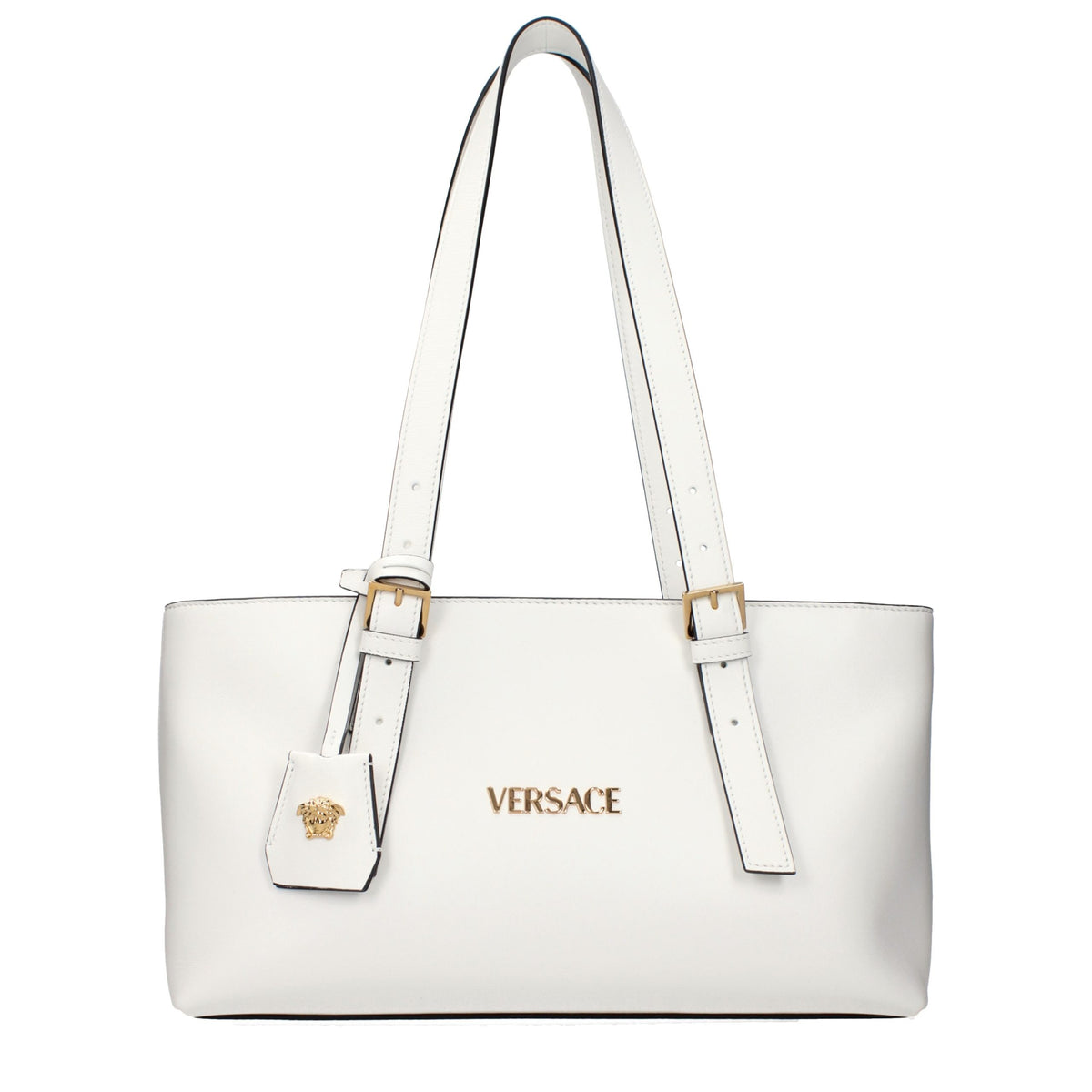 White Leather Shoulder Bag