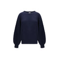 Blue Cashmere Sweatshirt