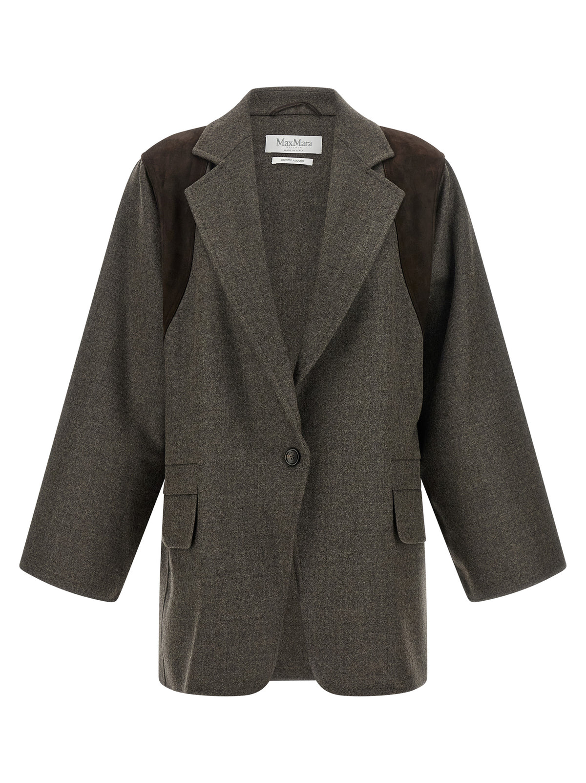 Brown Wool Blazer