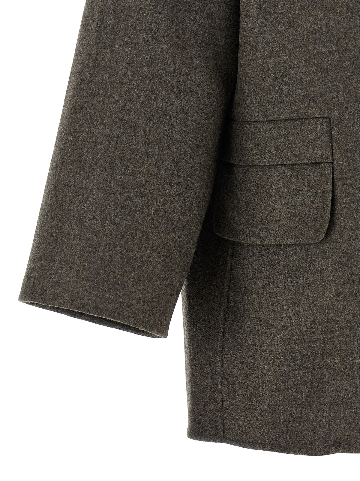 Brown Wool Blazer