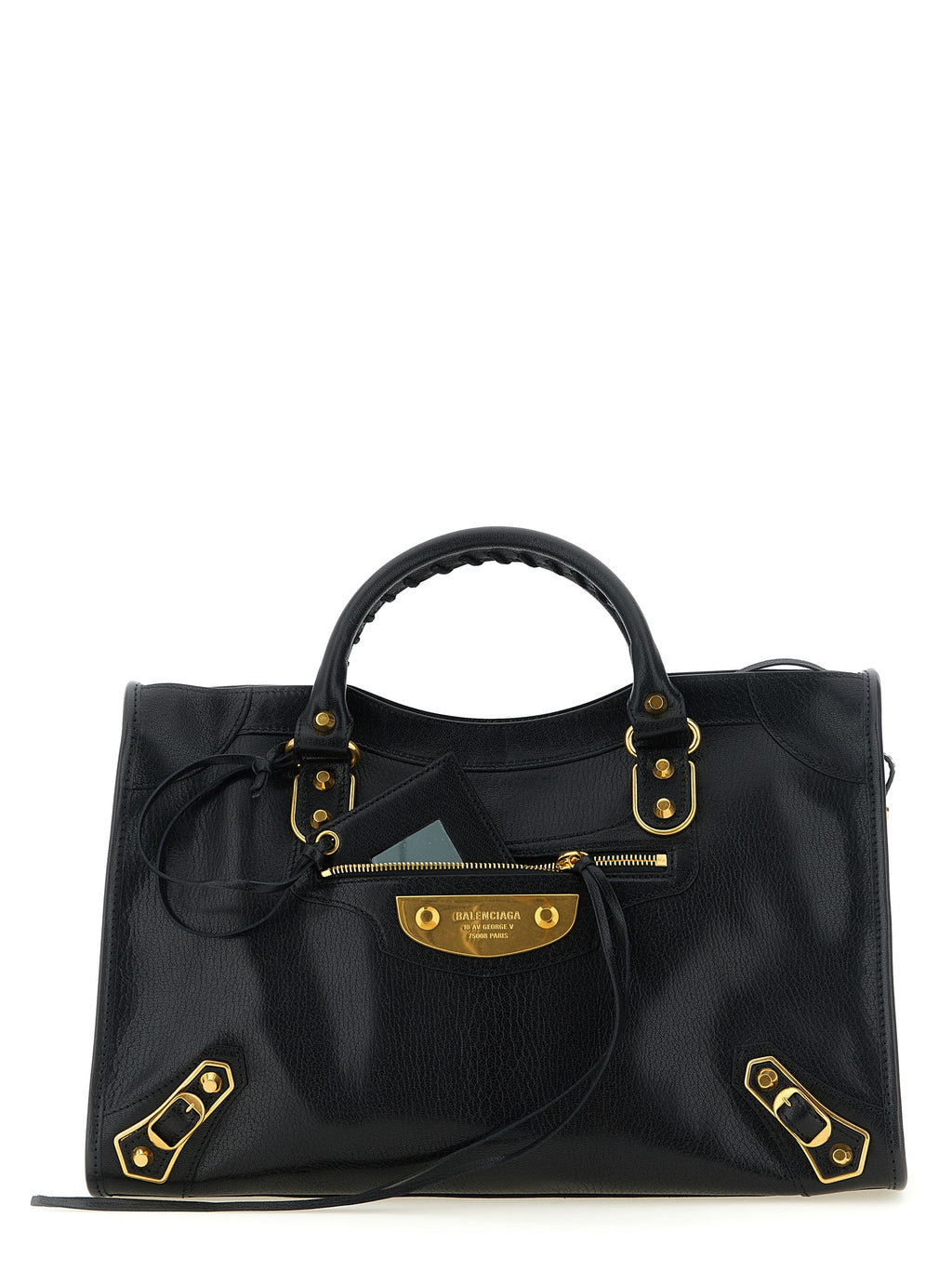 Black Goatskin Handbag