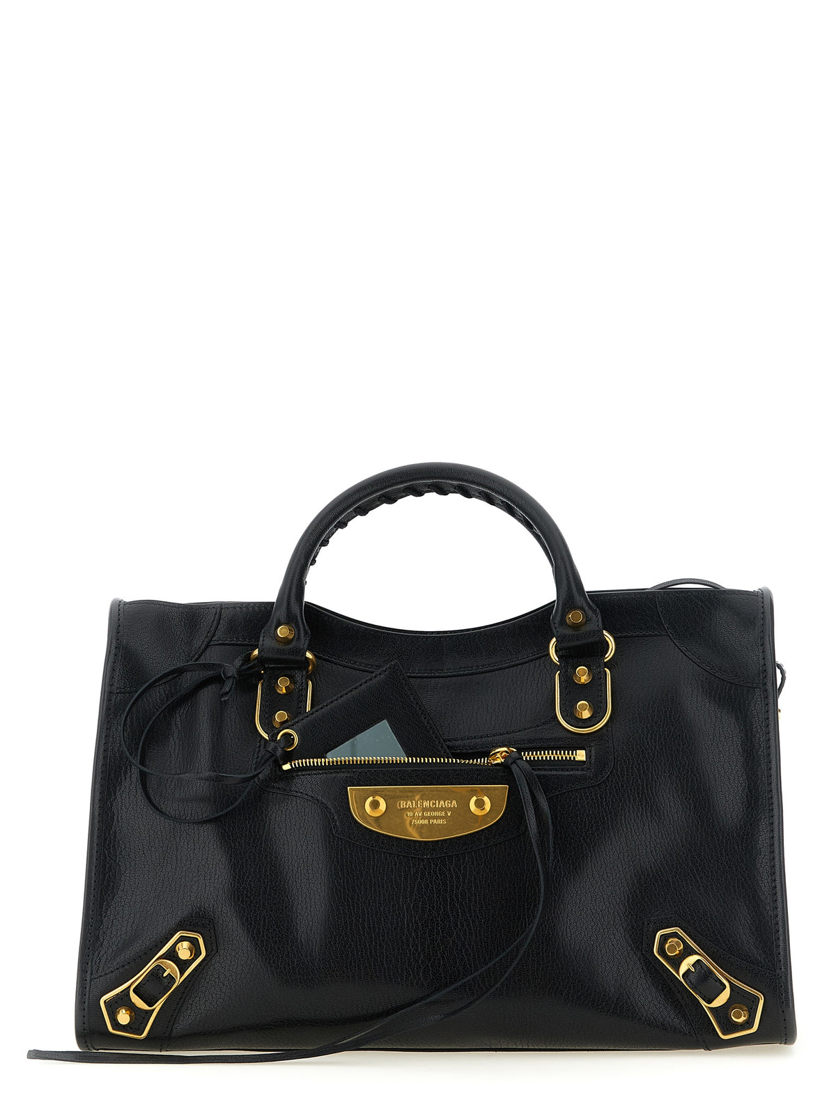 Black Goatskin Handbag