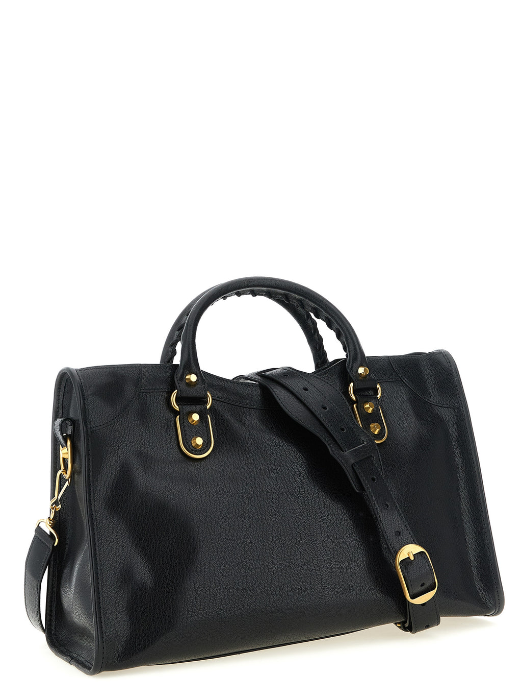 Black Goatskin Handbag
