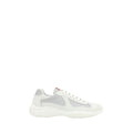 White Calf Leather Bos Taurus Athletic Sneakers