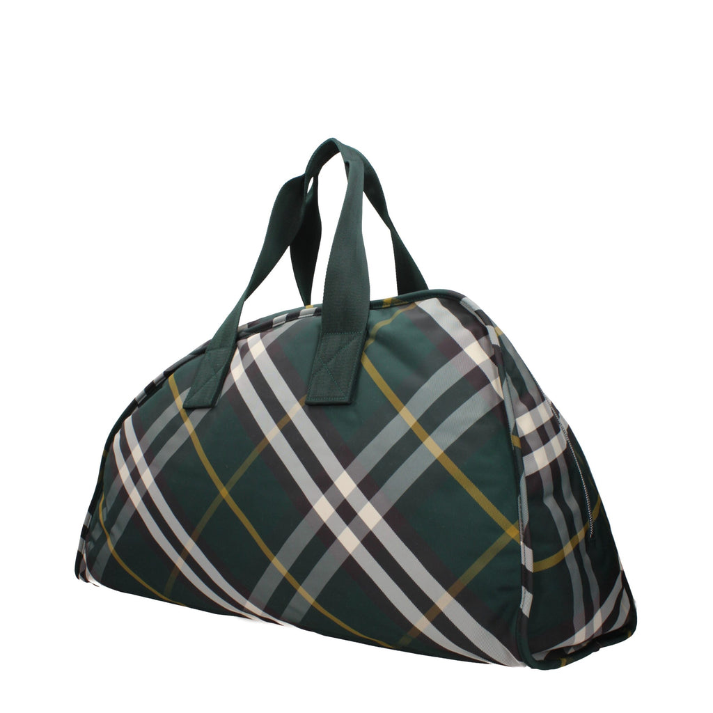 Green Fabric Luggage And Travel