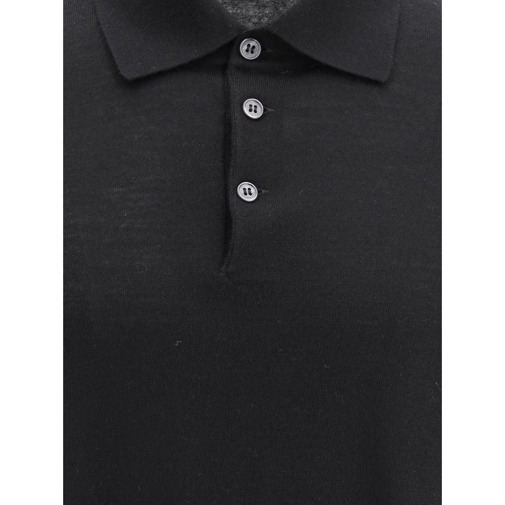 Black Cashmere Sweatshirt